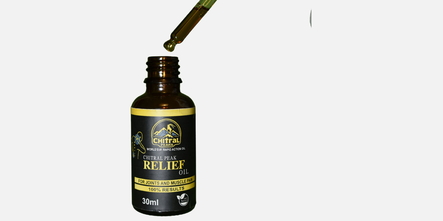 Pain Relief Oil – 100% Natural Herbal Formula for Instant Pain Relief 60 ml