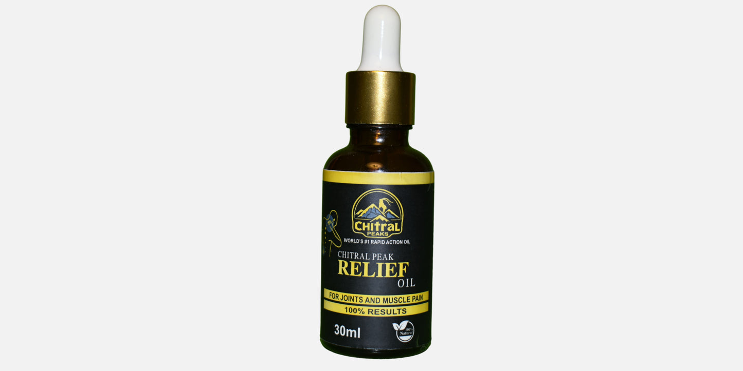 Pain Relief Oil – 100% Natural Herbal Formula for Instant Pain Relief 60 ml