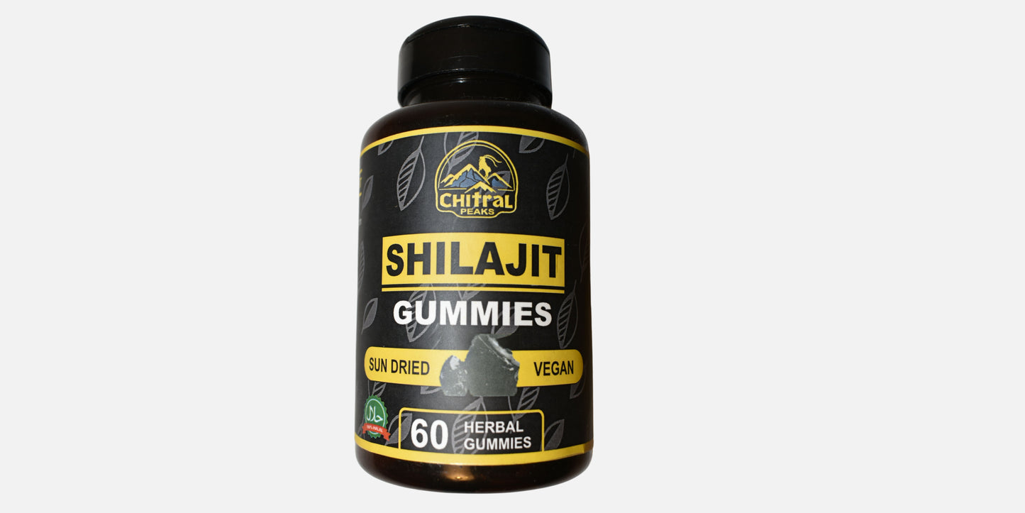 30 Shilajit Gummies – Boost Energy, Strength & Vitality Naturally