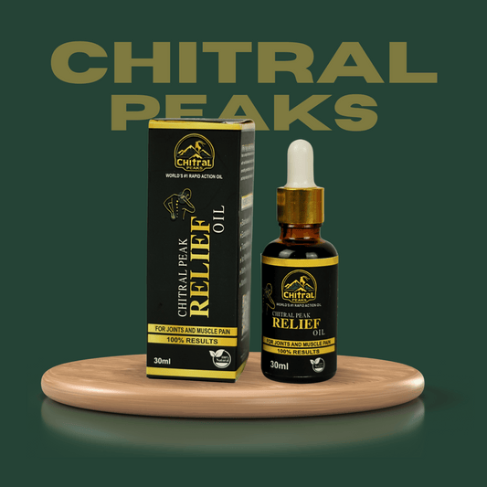 Herbal Pain Relief Oil – Fast-Acting Natural Joint Care | Chitral Peaks